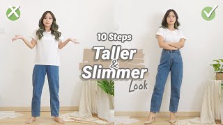 Download lagu 10 STEPS TO LOOK TALLER & SLIMMER | Styling Tips for Petite! mp3