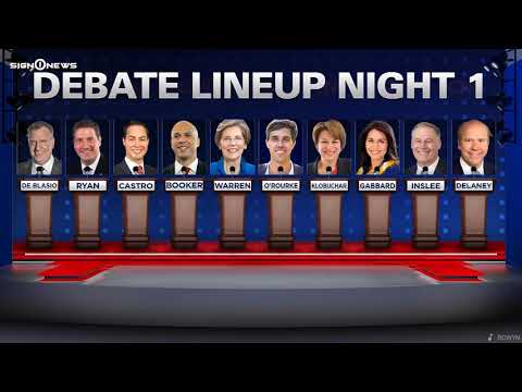 ICYMI: Day 1 of Democratic debate tonight