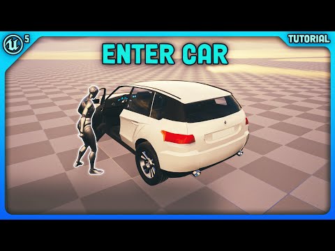Unreal Engine 5 Tutorial: Enter car [Part 1]