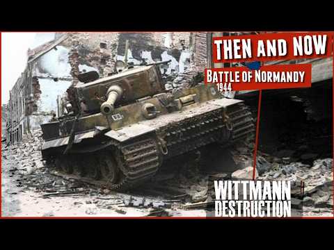 D-Day Then and Now - Battle for Normandy No pictures - real film. Part 10