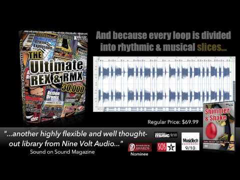 The Ultimate REX & RMX 30,000 - Loops - by Nine Volt Audio