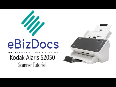 Scanning with your Kodak Alaris S2050 Scanner