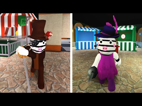 NEW PIGGY PIRATE ZAKE NON-INFECTED VS PIGGY ZIZZY NON-INFECTED JUMPSCARE