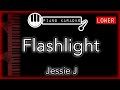 Flashlight (LOWER -4) - Jessie J - Piano Karaoke Instrumental