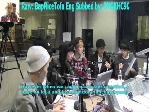 [ENG] BAP Himchan mentions he don't get close to the girl group