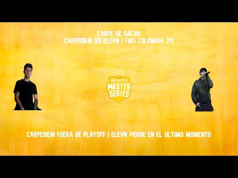 Carpe se salva | Carpediem vs Elevn Fms Colombia J11 Votación