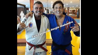 Sergio Malandro é faixa preta