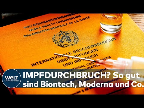 CORONA: IMPFDURCHBRUCH - Krank trotz Covid19-Impfung! So gut schneiden Biontech, Moderna und Co. ab