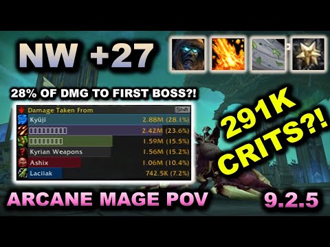 Arcane Mage 9.2.5 POV - NW +27 Tyrannical - SIGIL IS OP!!