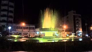 preview picture of video 'Fonte d'água colorida - Praça central de Borda da Mata/MG'