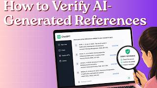How to Verify AI-Generated References