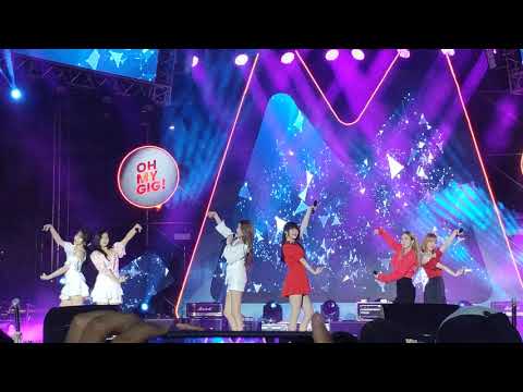 191207 Fancam GFriend(여자친구) - Time For The Moon Night (밤) at OMG(Oh My Gig) Telkomsel