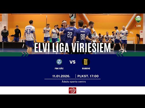 2026-01-11, 17:00, Elvi līga, FBK SĀC - Rubene