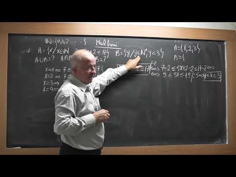 1/2 1833 Clasa 5 - Operatii cu multimi Determinarea unor multimi ce indeplinesc anumite conditii