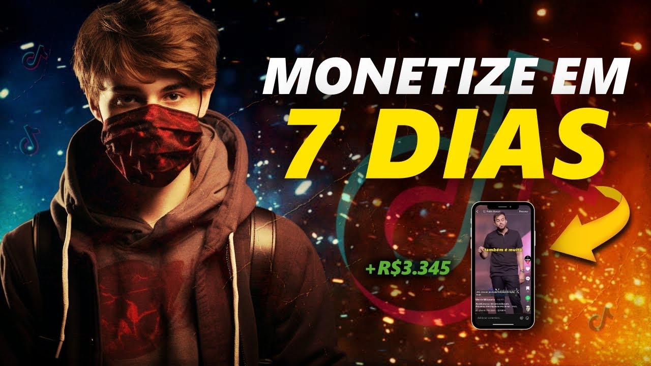 Como editar CORTES DE PODCAST pelo celular e MONETIZAR no TIKTOK Dark