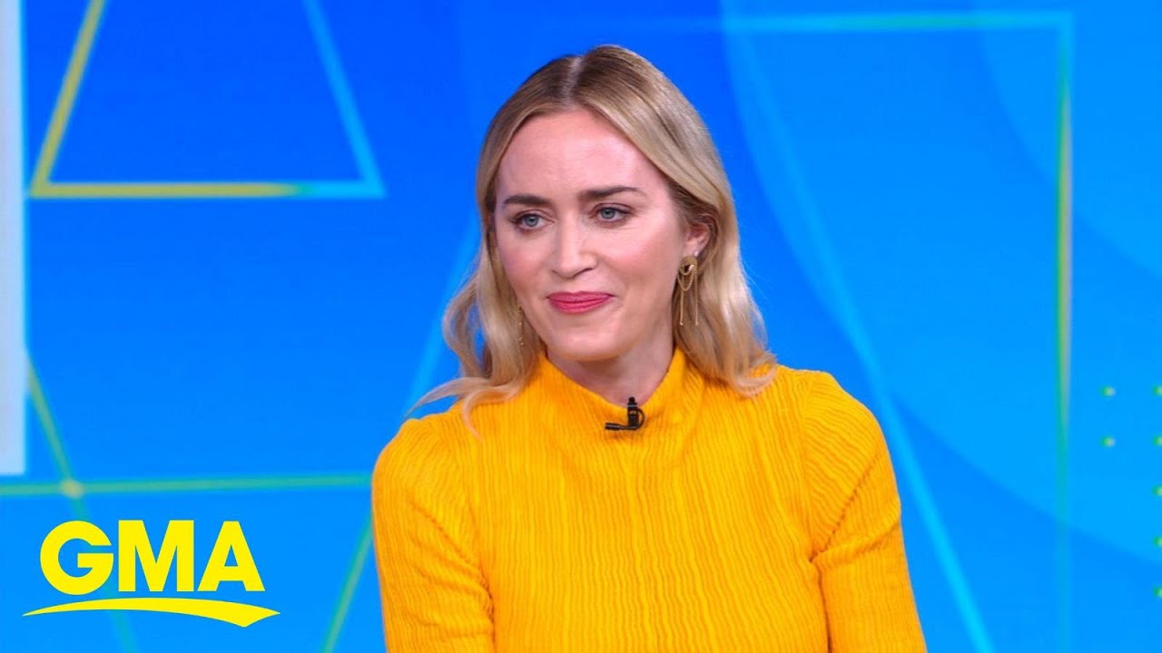 Emily Blunt on Good Morning America; Talks new Western miniseries, ‘The English’ Emily Blunt on Good Morning America; Talks new Western miniseries, ‘The English’