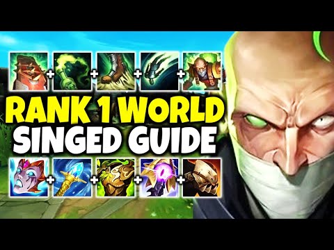 THE ULTIMATE SINGED GUIDE | RUNES, BUILDS, MATCHUPS, AND MORE!