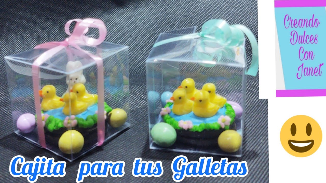 Cajita de Acetato para tus Galletas