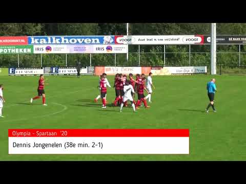 Doelpunten Olympia tijdens Olympia - Spartaan '20