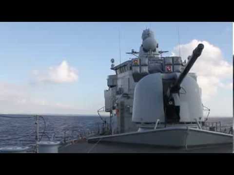 Geschützführer - Einsatz auf hoher See