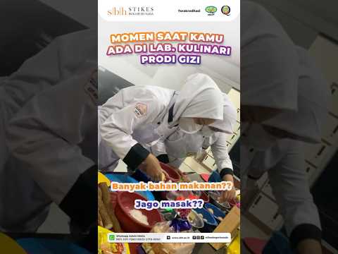 POV: Masuk ke lab. kulinari prodi gizi