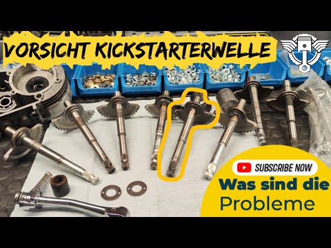❌❌Kickstarterwelle für Simson M53 M54 Vorsicht Probleme!!! Darauf ist zu achten❌❌