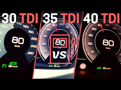 FUEL CONSUMPTION TEST ⛽ Audi 30 TDI vs 35 TDI vs 40 TDI
