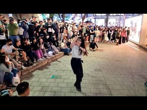 SATURDAY. YU KAGAWA & SHINHWA. EXHILARATING INTERACTIVE BUSKING. HONGDAE STREET.