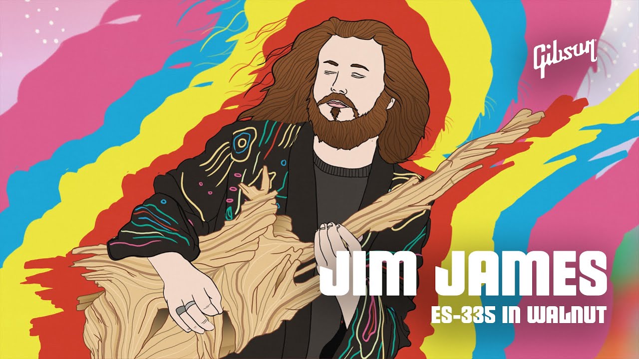 Jim James ES-335 - YouTube