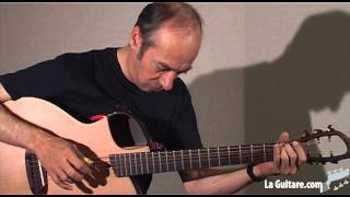 Fred Kopo, luthier - Montreal guitar Show 2012 by Jean-Luc Thiévent