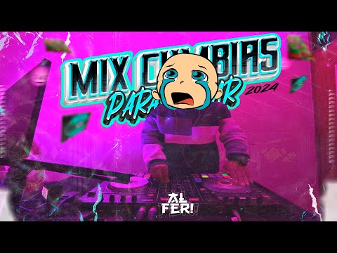 MIX CUMBIAS PARA TOMAR 2024 ( Tomar para Olvidar, Debo Ser Una Idiota, Partido en Dos, ...) DJ ALFER