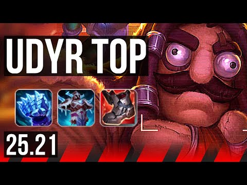 UDYR vs OLAF (TOP) | 800+ games | EUW Grandmaster | 25.21