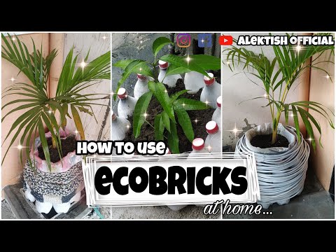 Ecobrick Project | How to Use Ecobricks | What to Do with Ecobricks at Home || alektish