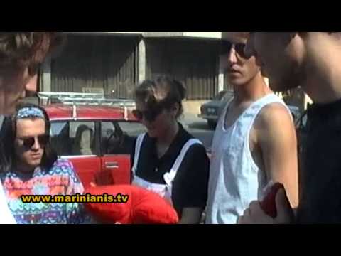 Ispred hotela Podravina - Podravska Slatina, 11.7.1992.