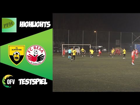 FC Altstätten vs FC Besa SG / Highlights / Testspiel / 2024 - 2025