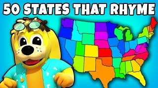50 States That Rhyme | Kids Songs | Plus Lots More Fun Nursery Rhymes Collection for Kids by RaggsTV