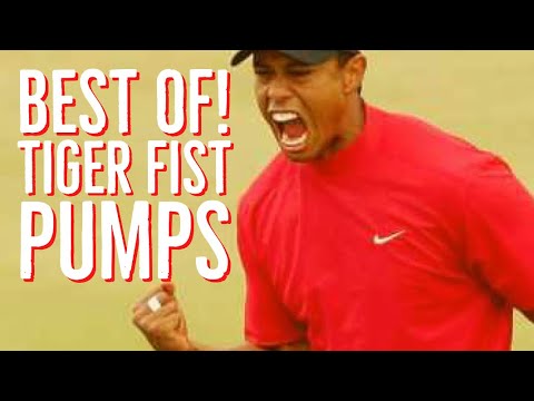 Tiger Woods Fist Pump Compilation