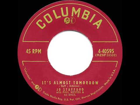 1956 HITS ARCHIVE: It’s Almost Tomorrow - Jo Stafford