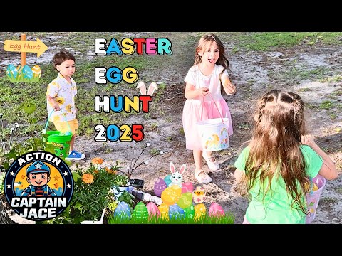 Easter Egg Hunt 2025 | Action Captain Jace and Friends Easter Egg Hunt