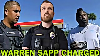 Warren Sapp Charged AGAIN After Filming Cops!