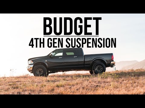 Budget Build 4th Gen Cummins Ram 2500 Leveled on 37s