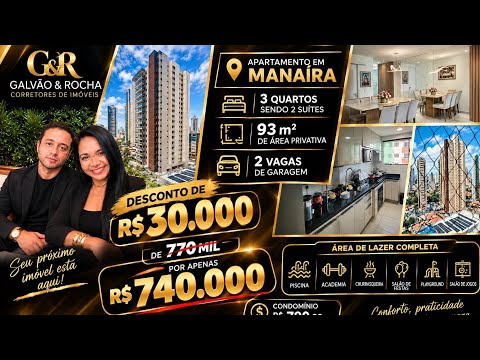 Apartamento Manaira andar alto #manaíra #imoveis #joaopessoa #paraiba 