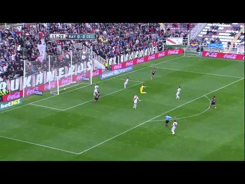 La Liga | Gol de Iago Aspas (0-1) en el Rayo Vallecano - Celta de Vigo | 10-11-2012 | J11