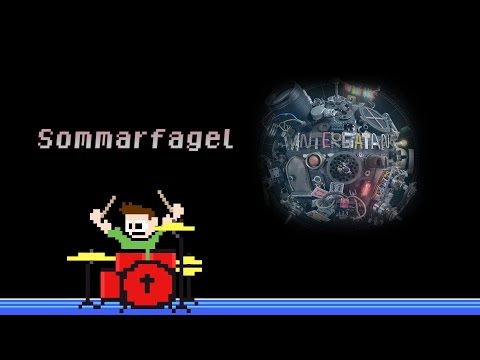 Wintergatan - Sommarfågel (Drum Cover) -- The8BitDrummer