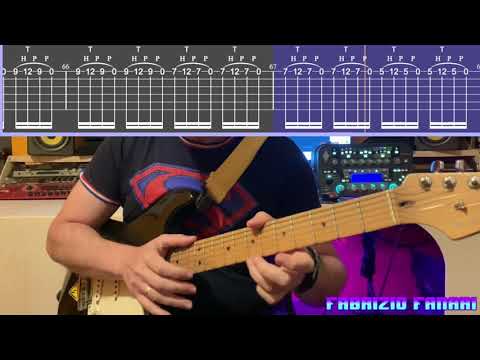 InstaLick N.91 Tapping Study (E major) #guitarlesson #guitarlessons