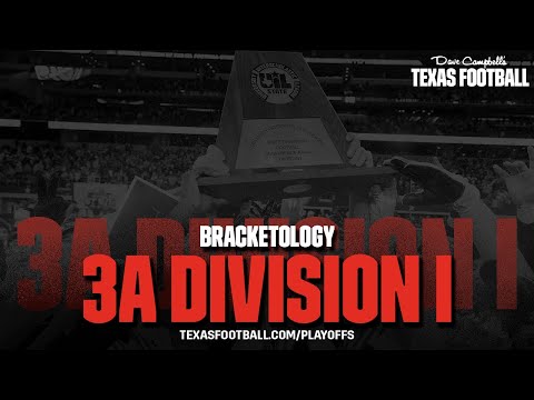 BRACKETOLOGY 2025 Texas High School Football Playoffs 3A DI