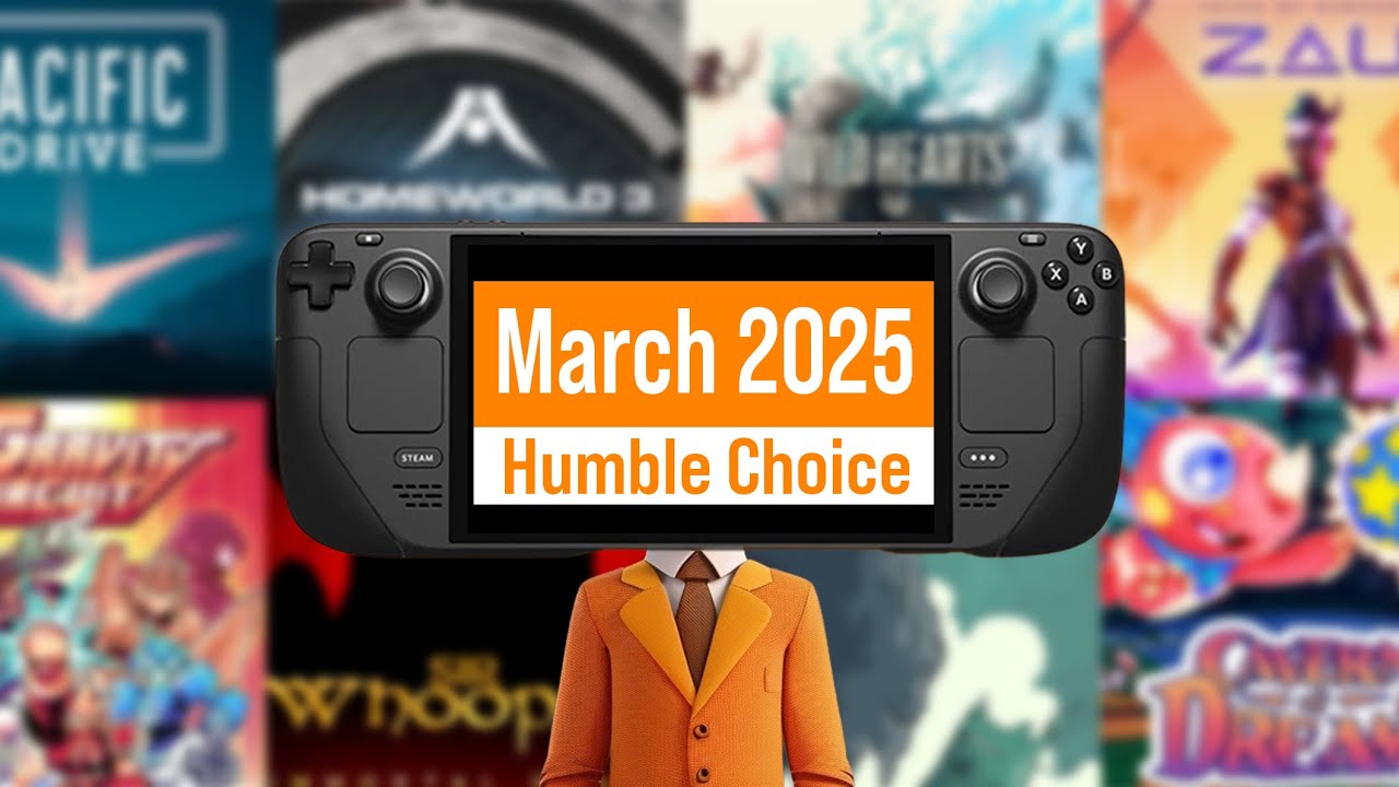 March Humble Monthly Choice Review on Steam Deck! Pacific Drive, Homeworld 3, Wid Hearts & More!