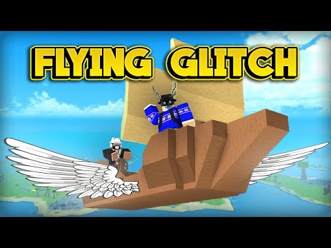 INSANE FLYING BOAT GLITCH! (ROBLOX Booga Booga)