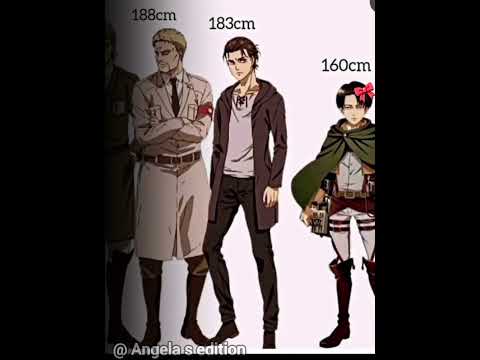 levi is just 160 cm ...... #levi #height #edit #aot 🤭