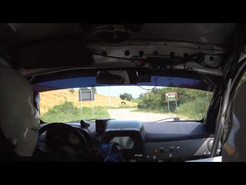 Rally Circuito di Cremona 2013 - Crash Camera Car Sassi Fiat Punto S1600 ELCO RACING